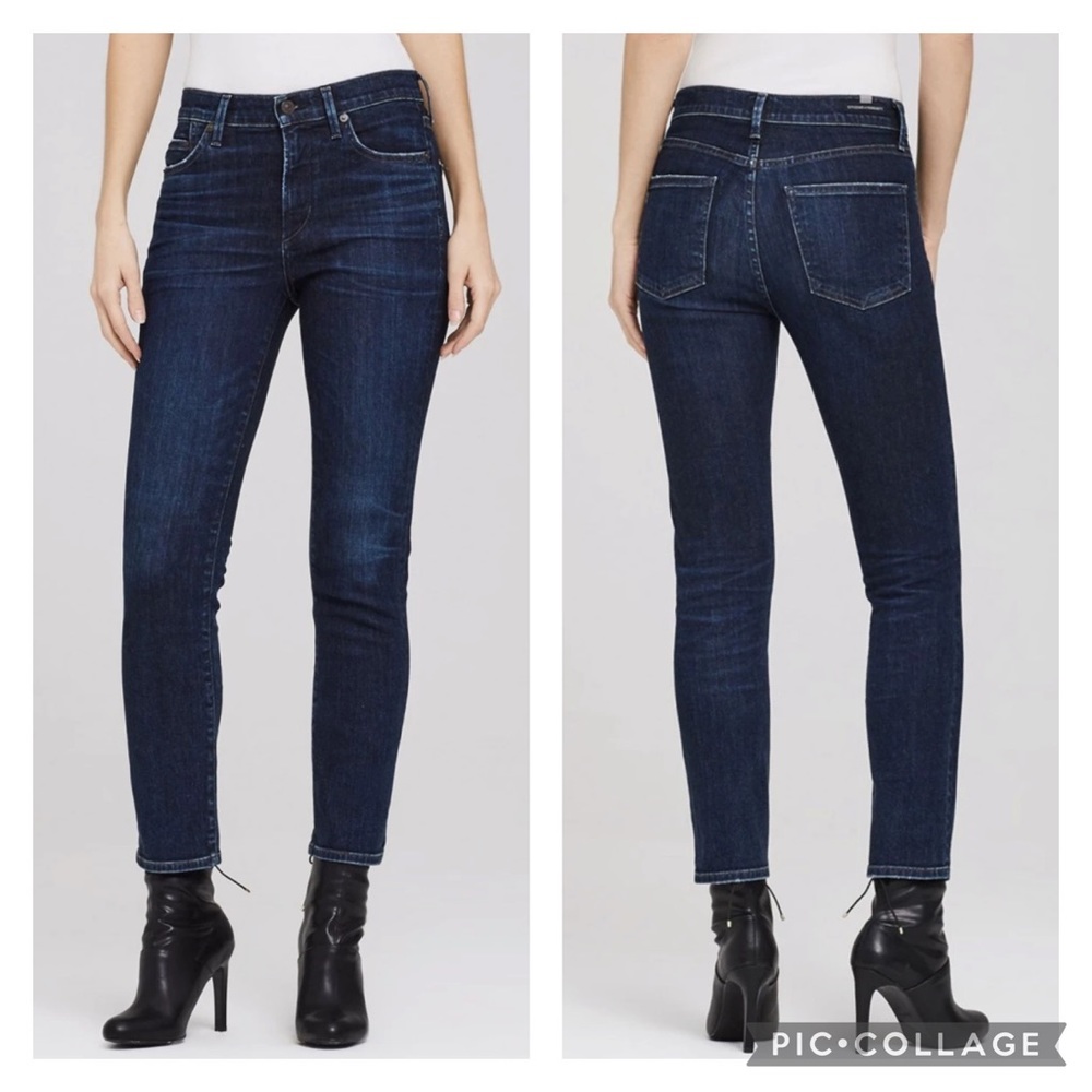 EUC C of H Cara Cigarette High Rise Ankle Jeans